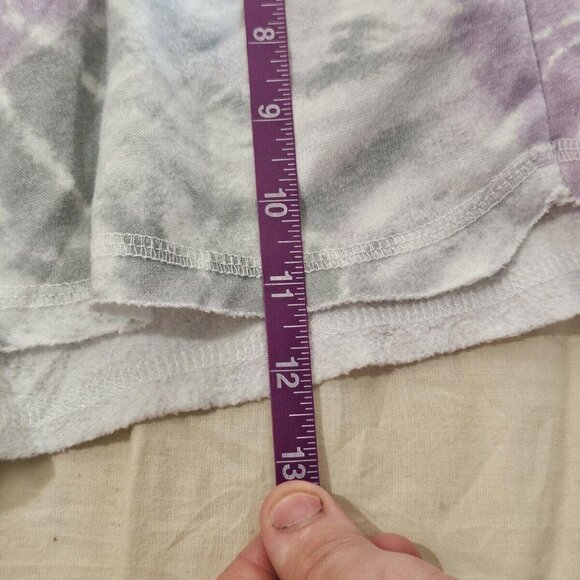 Hippie Rose Lounge Tie-Dye Casual Shorts Women's L (Multicolored) - Picture 6 of 7